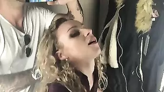 PUBLIC SEX--AMATEUR TEEN ANGEL EMILY BLOWJOB AND FUCKING IN CHANGING ROOM