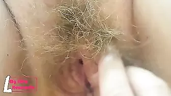 I want your cock in my hairy pussy and asshole