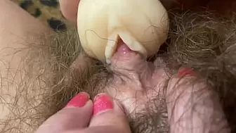 Hard Core clitoris cumming extreme closeup pussy sex 60fps HD SELF PERSPECTIVE