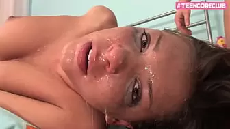 Lover hammered very sexy Teenie 19yo with cute tits