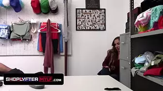 Curvy Milf Thief Caught & Poked Hard-Core by Mall Security - Richelle Ryan