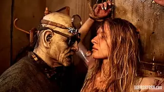 HORRORPORN Perverse Grandpa With His Filthy Wifey Fuck Hot Teenie Slut