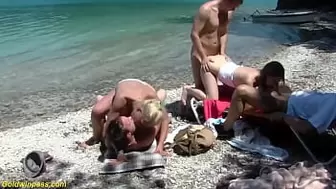 real public german beach fuck orgy