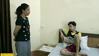 Indian alluring body massage and sex with room service whore! Hard-core sex