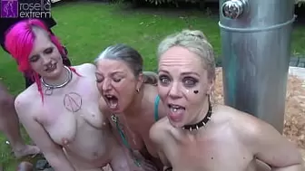 three piss hoes in a piss sip madness!