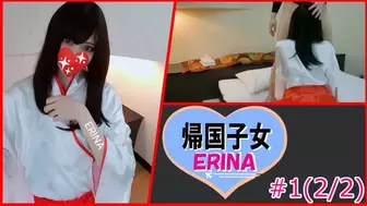 [ERINA1]Shrine maiden clothes chinese school chick creampied with no birth control [2/2]
