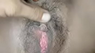 Spunk fills her clit, spreading her cunt. The call whore rubs her clit with his penis before stuffing his dong into her clit until there's a lot of sperm. It's extremely thrilling to fuck her twat.