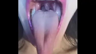 Some teasing for my mouth fetishist fans HD (with sweet female nasty talk)