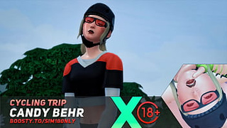 Cycling Trip - Candy Behr - The Sims four
