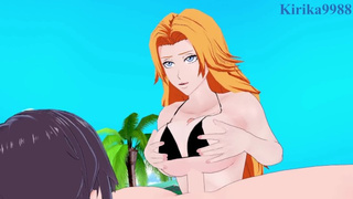 Rangiku Matsumoto and I have intense sex on the beach. - BLEACH Cartoon