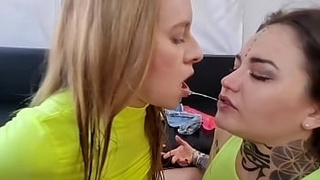 THE MUST-HAVE OF NIKKI RIDDLE extreme ROUGH SEX, total submissio, pissed in mouth, throat destruction, crazy Milk & cream in behind orgy three whores three men, Lesbians pissing