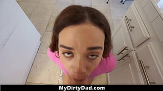 Dirty Stepdaughter Willow Ryder Used to Date so Many bf so Stepdad Punished Her by Fucking Hard-core Her Little Snatch - Mydirtydad
