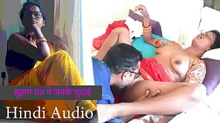 Hard sex on the wedding night | Hindi sex story by Girlnexthot1